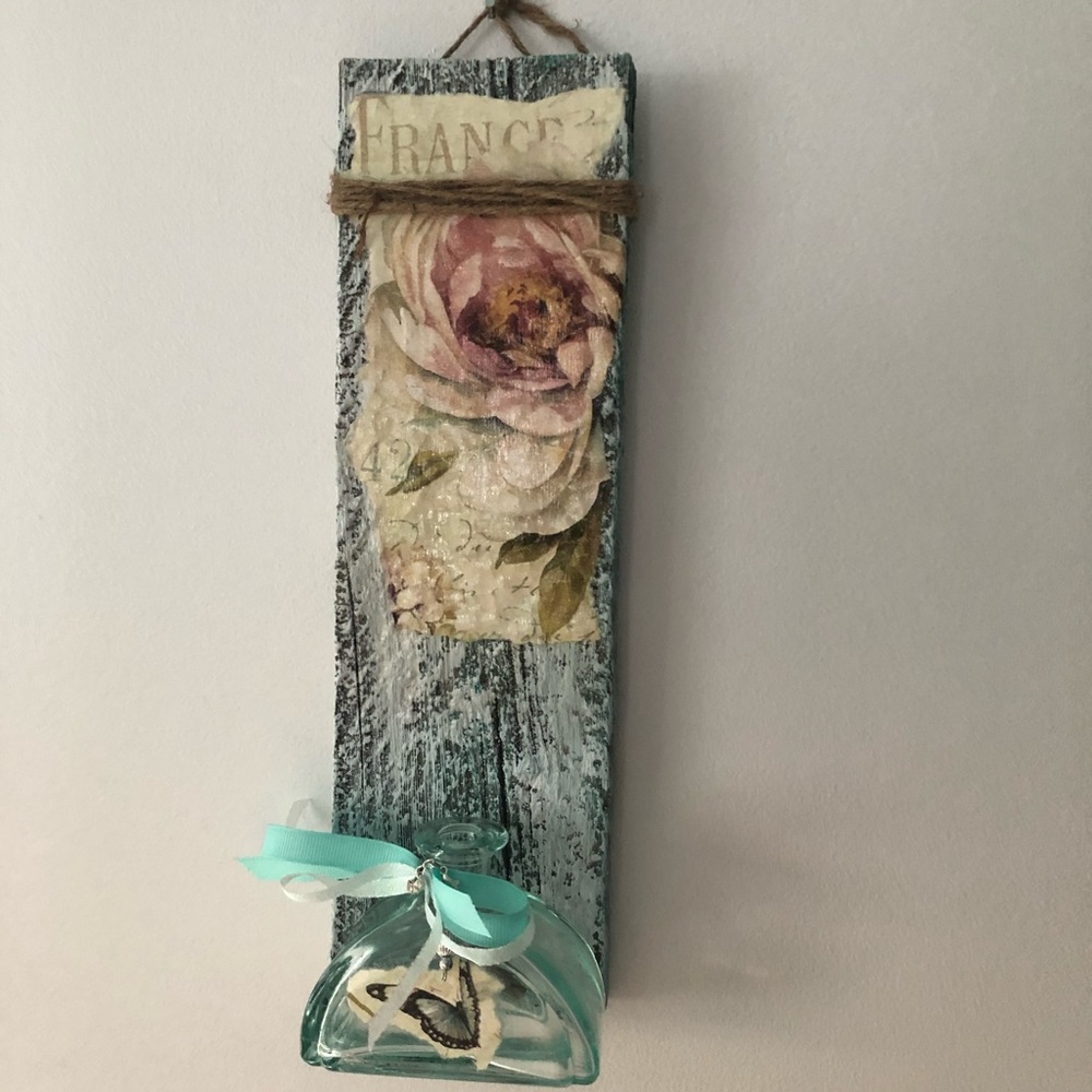 Barnwood vase